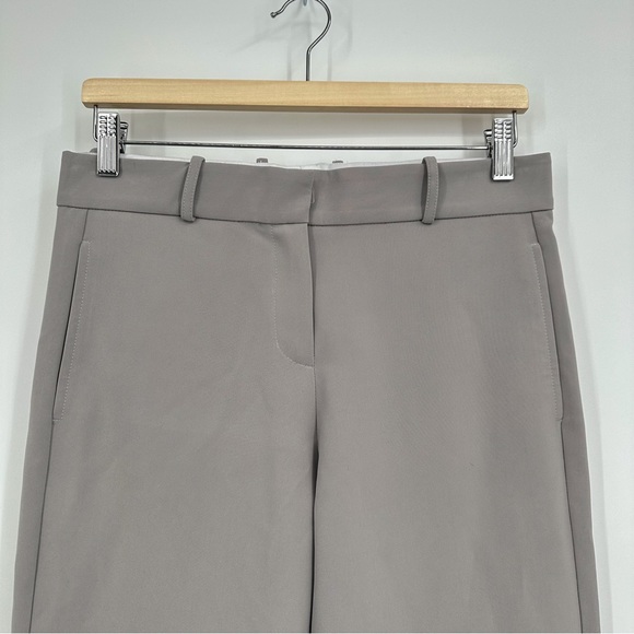 NWT Paris Georgia Gray Straight Leg Trousers Pants Womens Size Small - Picture 2 of 5